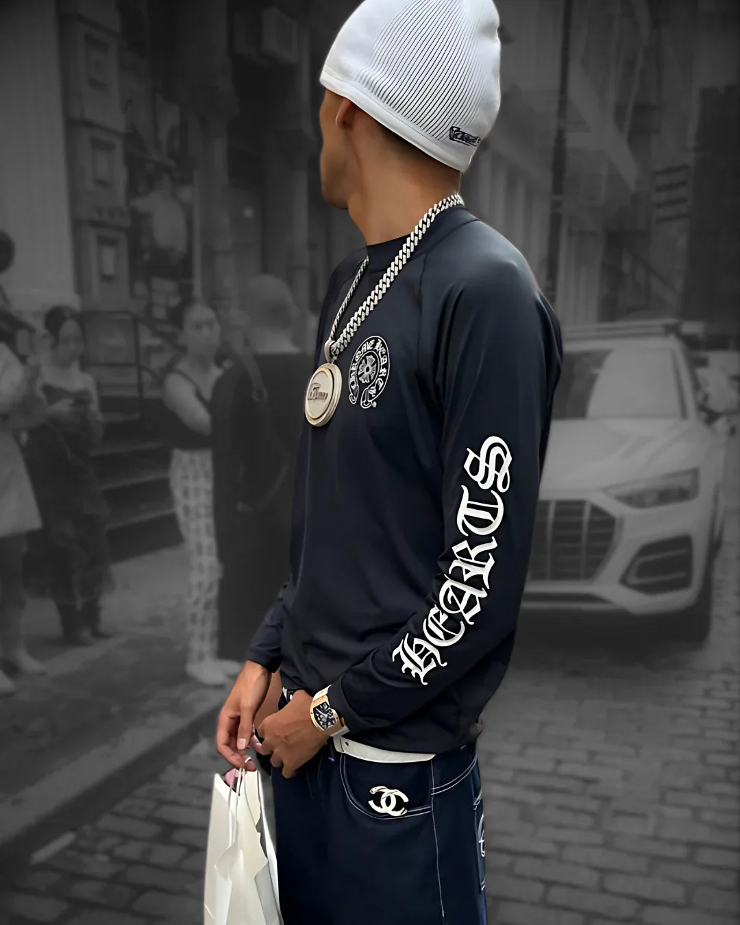 Chrome Hearts T-shirt.